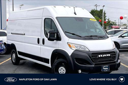 Bright White Clearcoat 2025 RAM ProMaster 2500 Tradesman
