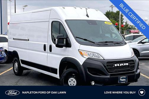 Bright White Clearcoat 2025 RAM ProMaster 2500 Tradesman
