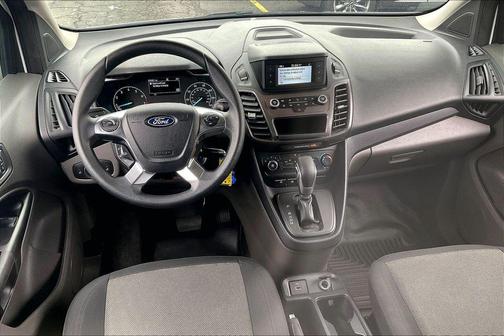 Frozen White 2023 Ford Transit Connect XL Cargo Van