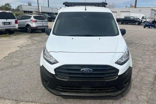 Frozen White 2023 Ford Transit Connect XL Cargo Van