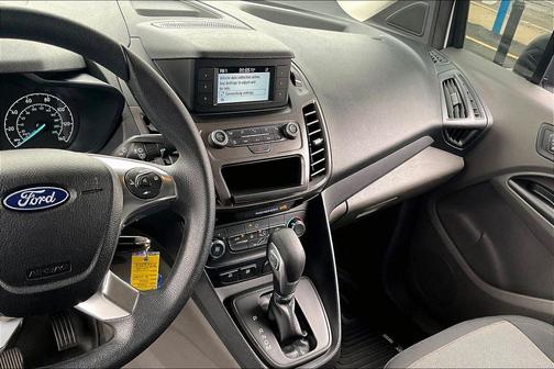 Frozen White 2023 Ford Transit Connect XL Cargo Van