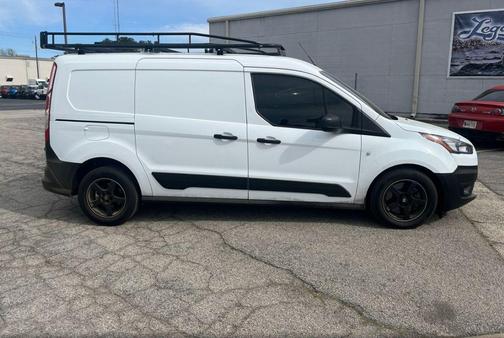 Frozen White 2023 Ford Transit Connect XL Cargo Van