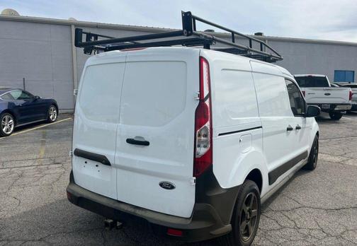 Frozen White 2023 Ford Transit Connect XL Cargo Van