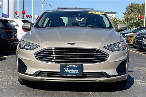 White Gold 2019 Ford Fusion S