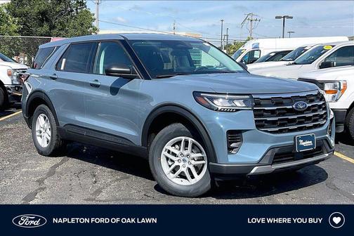 Vapor Blue Metallic 2026 Ford Explorer Active