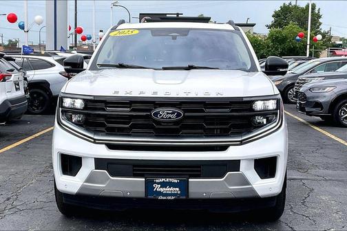 Oxford White 2025 Ford Expedition Max Platinum