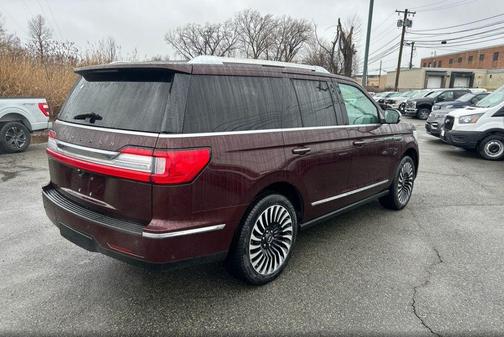 Burgundy 2021 Lincoln Navigator Black Label