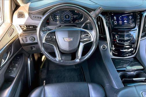 Satin Steel Metallic 2019 Cadillac Escalade Platinum