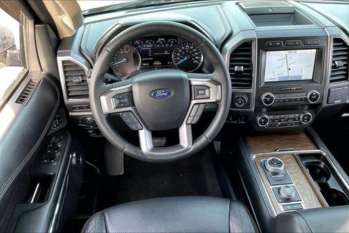 Star White Metallic Tri-Coat 2021 Ford Expedition Platinum