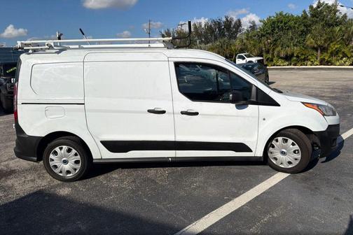 Frozen White 2022 Ford Transit Connect XL Cargo Van