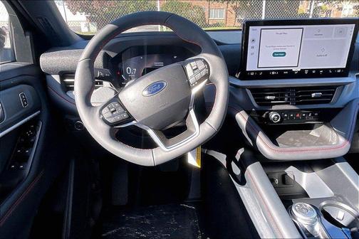Star White Metallic Tri-Coat 2027 Ford Explorer ST-Line