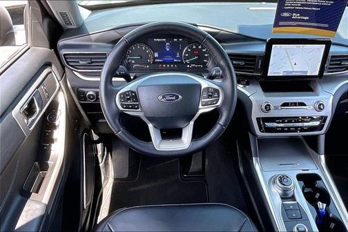 Carbonized Gray Metallic 2023 Ford Explorer XLT