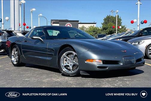 Medium Spiral Gray Metallic 2004 Chevrolet Corvette Base