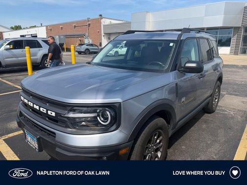 Iconic Silver Metallic 2023 Ford Bronco Sport Big Bend
