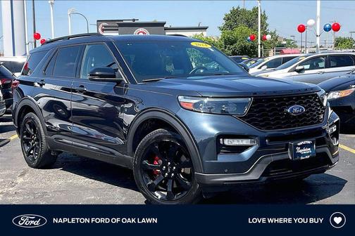 Stone Blue Metallic 2024 Ford Explorer ST