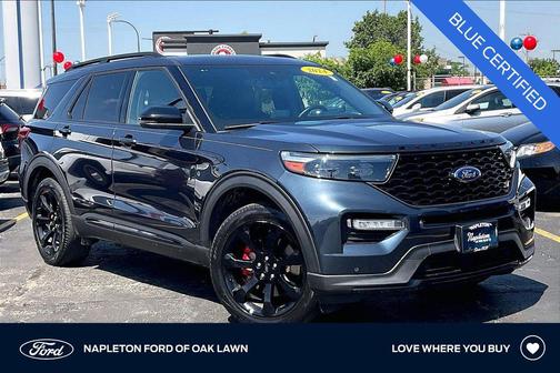 Stone Blue Metallic 2024 Ford Explorer ST