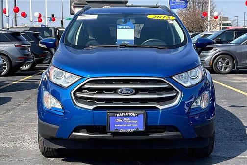 Lightning Blue 2018 Ford EcoSport SE
