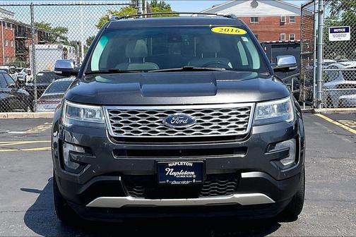 Magnetic Metallic 2016 Ford Explorer Platinum