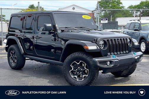 Black Clearcoat 2022 Jeep Wrangler Unlimited 4xe Rubicon