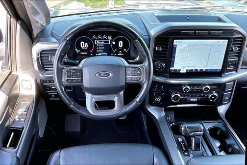 Antimatter Blue Metallic 2022 Ford F-150 Lariat