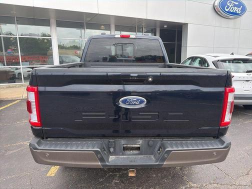 Antimatter Blue Metallic 2022 Ford F-150 Lariat