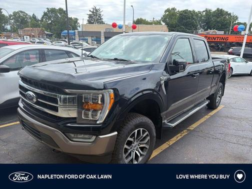 Antimatter Blue Metallic 2022 Ford F-150 Lariat