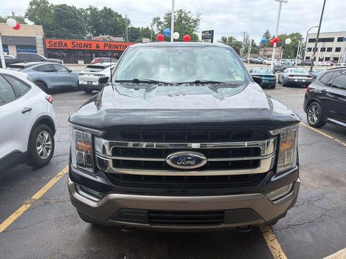 Antimatter Blue Metallic 2022 Ford F-150 Lariat