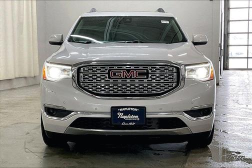 White Frost Tricoat 2017 GMC Acadia Denali