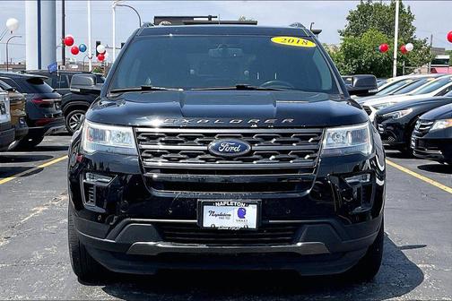 Shadow Black 2018 Ford Explorer XLT