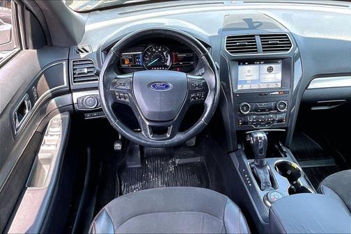 Shadow Black 2018 Ford Explorer XLT