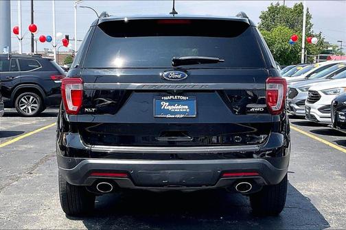 Shadow Black 2018 Ford Explorer XLT