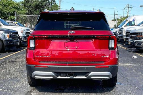 Rapid Red Metallic Tinted Clearcoat 2026 Ford Explorer Platinum