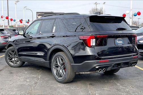 Agate Black Metallic 2026 Ford Explorer ST