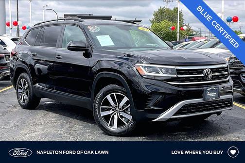 Deep Black 2023 Volkswagen Atlas 2.0T SE