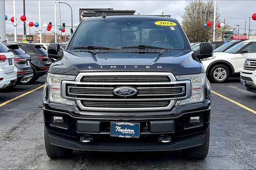 Shadow Black 2018 Ford F-150 Limited