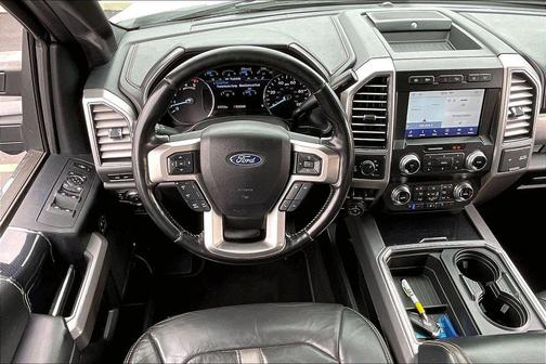 Star White Metallic Tri-Coat 2020 Ford F-250 Platinum