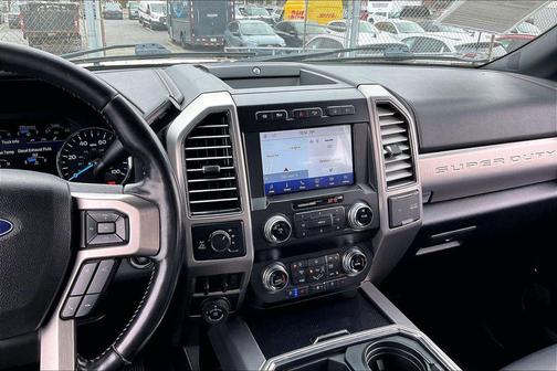 Star White Metallic Tri-Coat 2020 Ford F-250 Platinum