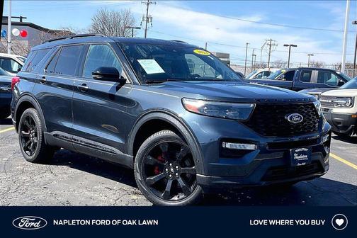 Stone Blue Metallic 2023 Ford Explorer ST