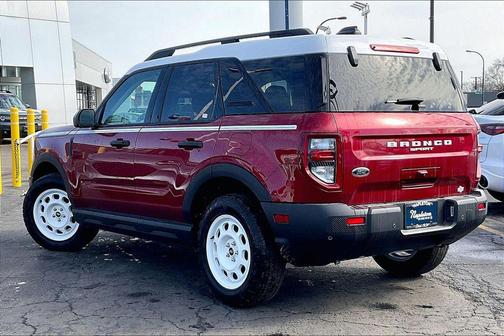 Ruby Red Metallic Tinted Clearcoat 2025 Ford Bronco Sport Heritage
