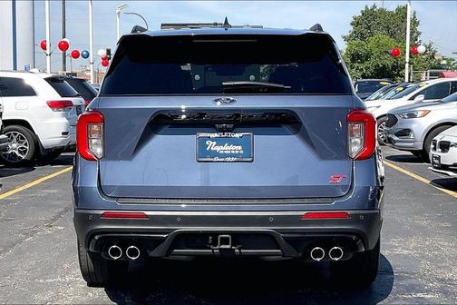 Blue Metallic 2021 Ford Explorer ST