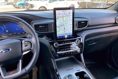 Blue Metallic 2021 Ford Explorer ST