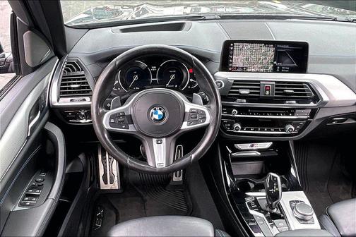 Carbon Black Metallic 2019 BMW X3 M40i