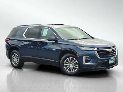 Northsky Blue Metallic 2023 Chevrolet Traverse LT Cloth