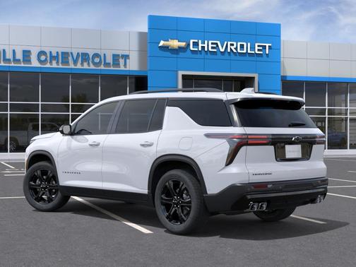 White 2027 Chevrolet Traverse LT