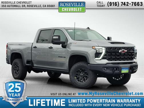 2026 Chevrolet Silverado 2500 Crew Cab, Standard Bed, XR2, 4WD