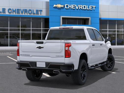 White 2026 Chevrolet Silverado 1500 Custom Trail Boss