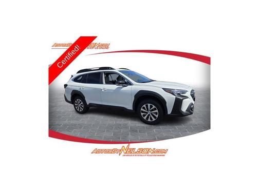 White 2025 Subaru Outback Premium