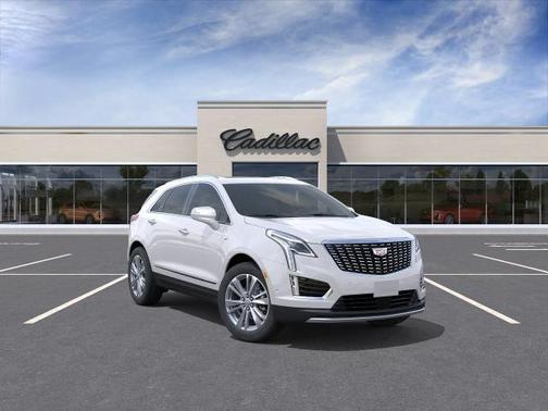 Crystal White Tri-Coat 2026 Cadillac XT5 Premium Luxury