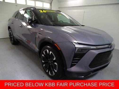 Galaxy Gray Metallic 2026 Chevrolet Blazer EV RS