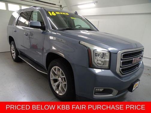 Light Steel Gray Metallic 2016 GMC Yukon SLT